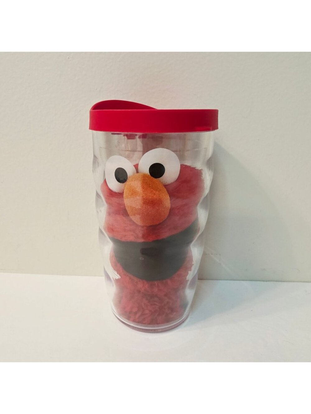 Toddler Sesame Street Trevis Tumbler with Red Lid ELMO Muppet Wavy